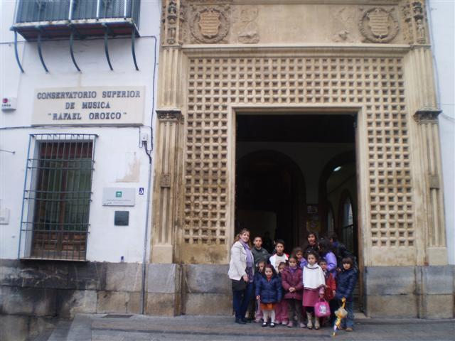 Visita al Conservatorio Profesional de Música