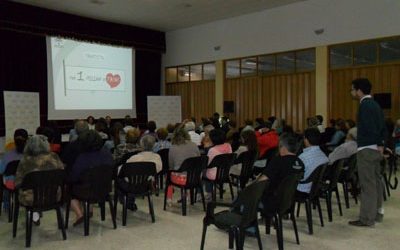 La Delegada de Salud visita Villaharta