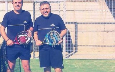 Francisco Padilla y Joaquín Ponferrada, campeones del I Torneo Invernal de Pádel de Villaharta