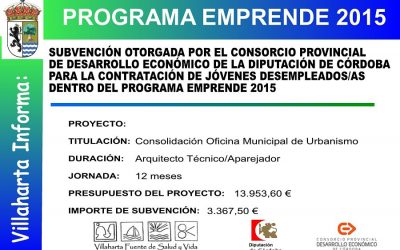 PROGRAMA EMPRENDE 2015