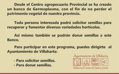 BANCO DE SEMILLAS PARA HUERTOS