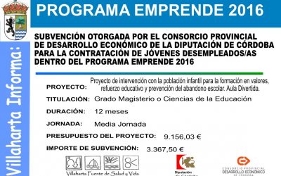 PROGRAMA EMPRENDE 2016