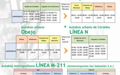 HORARIOS AUTOBUSES