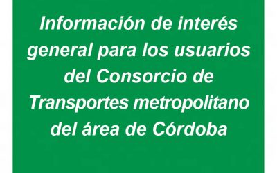 Consorcio de transporte metropolitano del área de Córdoba