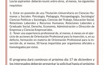 OFERTA EMPLEO MANCOMUNIDAD