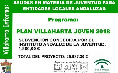 SUBVENCIÓN CONCEDIDA. JUVENTUD