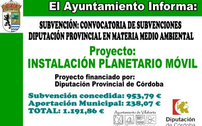 SUBVENCIÓN RECIBIDA MEDIO AMBIENTE