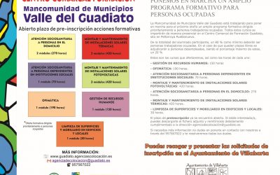 PROGRAMA DE FORMACIÓN DE MANCOMUNIDAD VALLE DEL GUADIATO