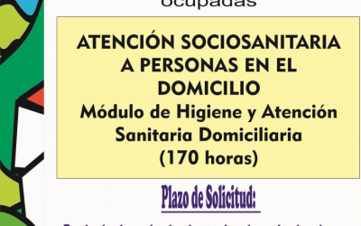 CURSO ATENCIÓN SOCIOSANITARIAS A PERSONAS EN DOMICILIO