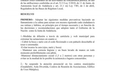 DECRETO MEDIDAS PREVENTIVAS AL COVID-19