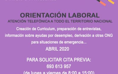 ORIENTACIÓN LABORAL PARA MUJERES