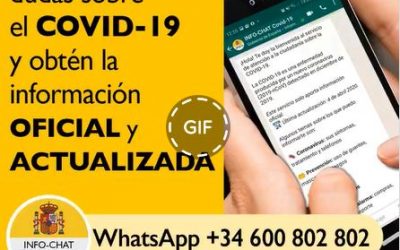 CANAL WHATSAPP DE CONSULTAS SOBRE EL COVID-19