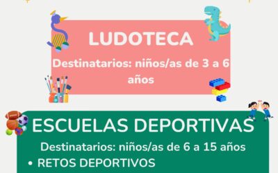 ESCUELAS DEPORTIVAS Y LUDOTECA