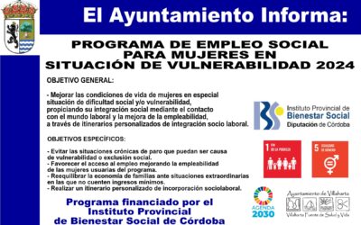 SUBVENCIÓN CONCEDIDA EMPLEO SOCIAL