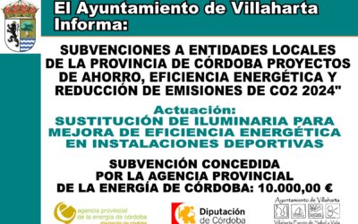 SUBVENCIÓN RECIBIDA. AGENCIA PROVINCIAL DE LA ENERGÍA